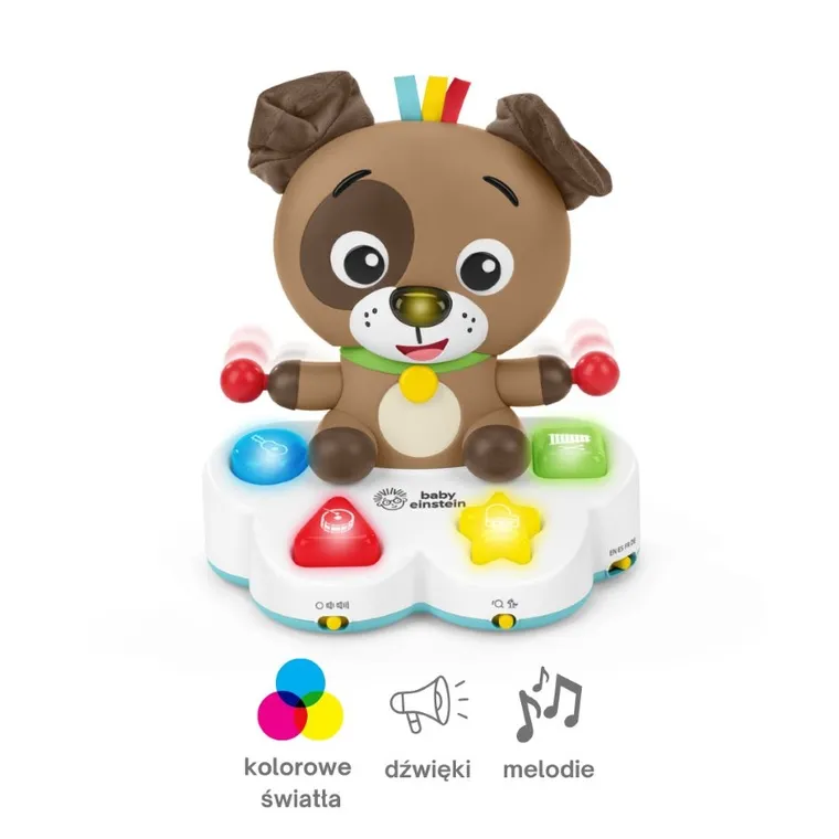 Baby Einstein, Drum & Learn, Piesek Dean, muzyczna zabawka edukacyjna