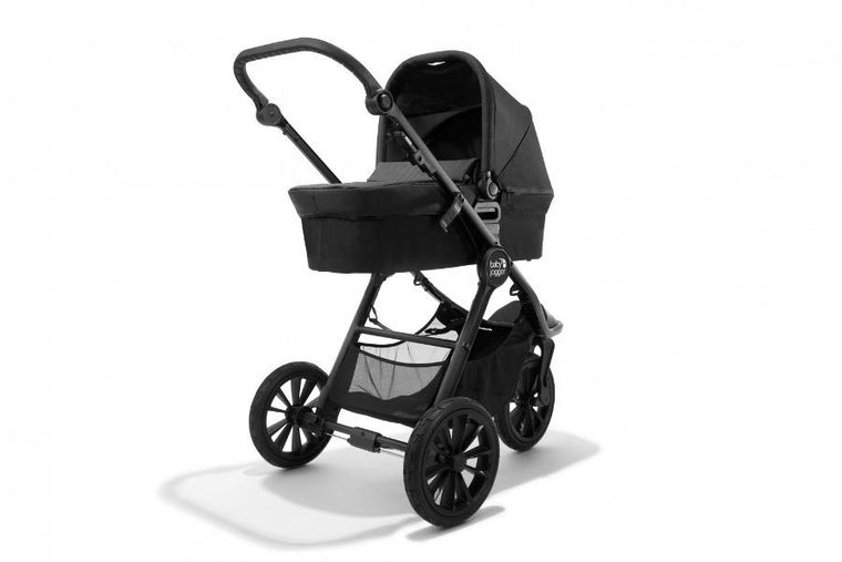Baby Jogger, City Elite 2w1, wózek spacerowy z gondolą, terenowy, opulent black