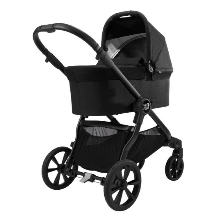 Baby Jogger, City Select 2, Deluxe Basic, gondola, Lunar Black