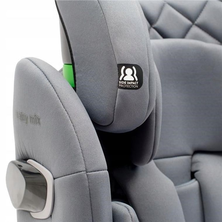 Baby Mix, Hero Pro, fotelik samochodowy, i-Size, grey, 76-150 cm