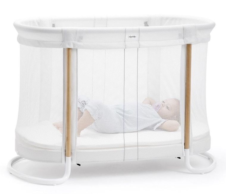 BabyBjörn, Baby Crib, łóżeczko, białe