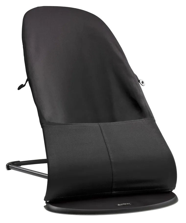 BabyBjörn, Balance Soft, leżaczek, czarno-szary