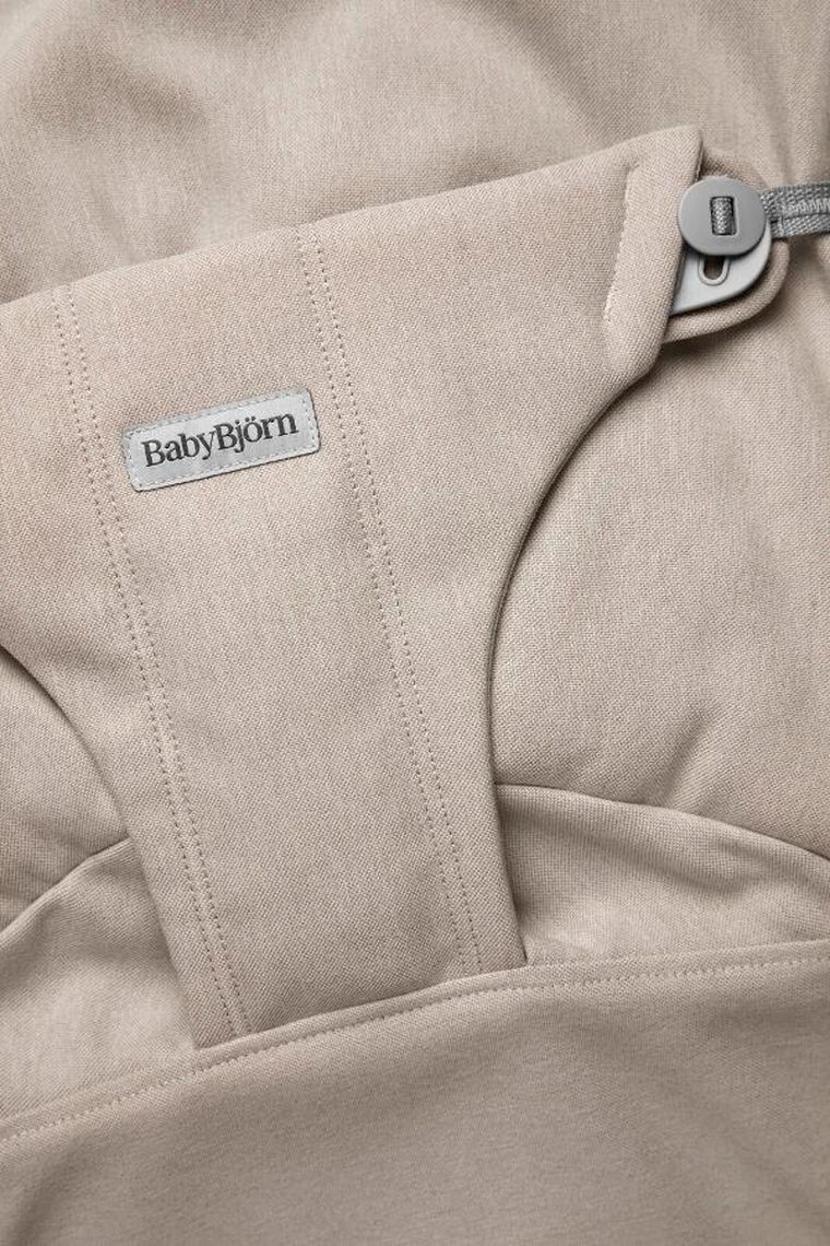 BabyBjörn, Bliss Woven, leżaczek bujaczek, melanżowy beżowy