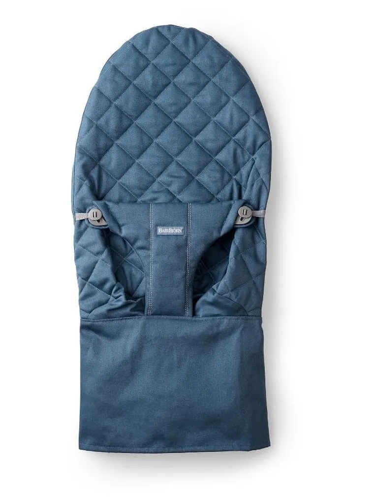 BabyBjörn, Bliss Woven, poszycie do leżaczka, granatowe