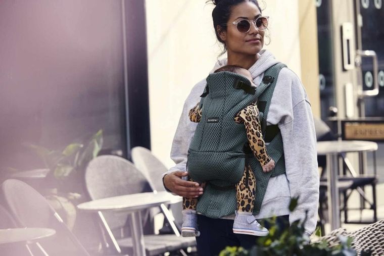 BabyBjörn, Move 3D Mesh, nosidełko, zielone