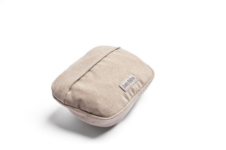 BabyBjörn, nerka, saszetka do nosidełka, woven, jasny beż