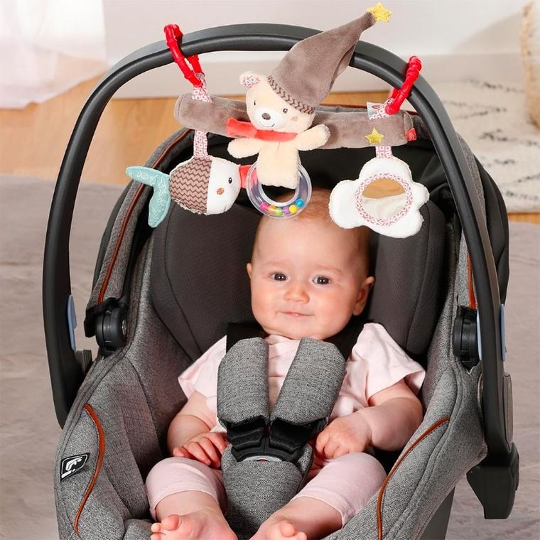 BabyFehn, Bruno, zawieszka, maskotka edukacyjna, trapez