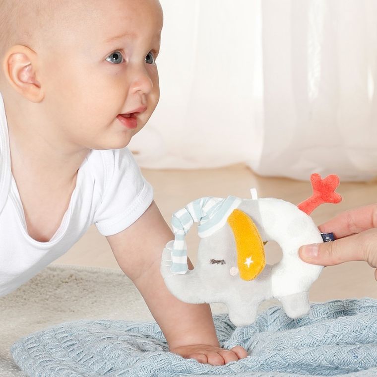 BabyFehn, Słoń, Dobranoc, maskotka z grzechotką, świecąca w ciemności