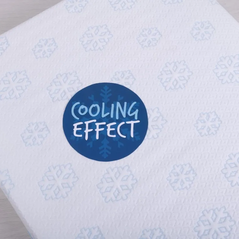 Babymatex, Frosty, podkład higieniczny z efektem chłodzenia, biały, 60-120 cm