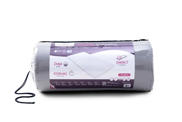 Babymatex, Holiday, materac turystyczny, szary, 120-60-6 cm