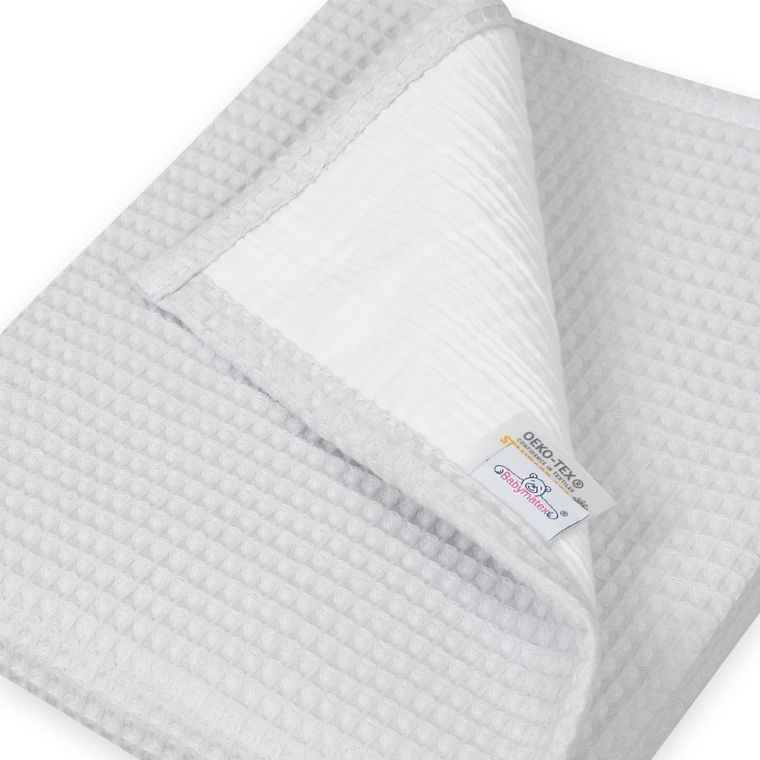 BabyMatex, kocyk dziecięcy, prestige muślin, szary, 75-100 cm