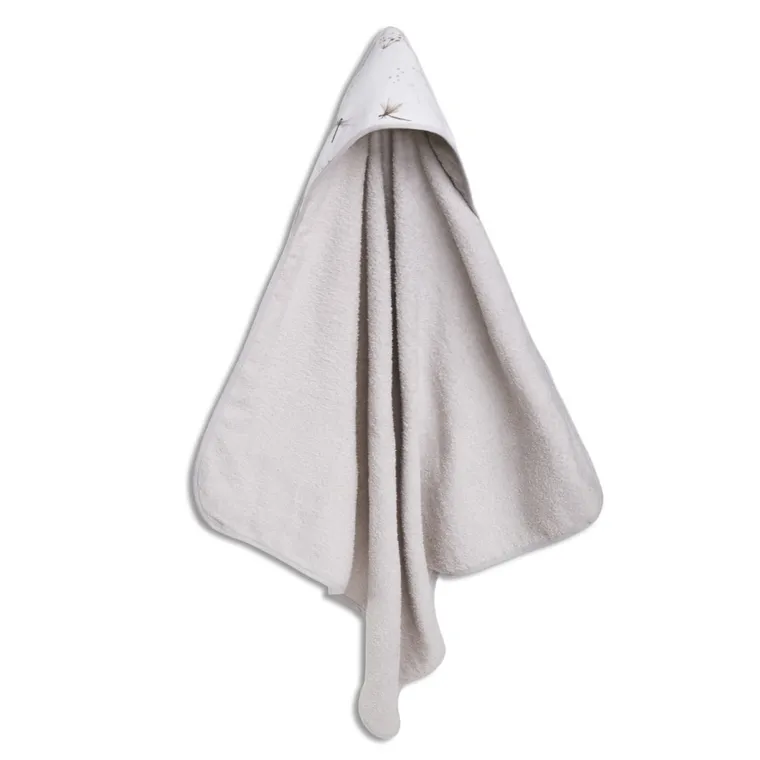 Babymatex, Maxi, niemowlęce okrycie kąpielowe frotte, szare, 100-100 cm