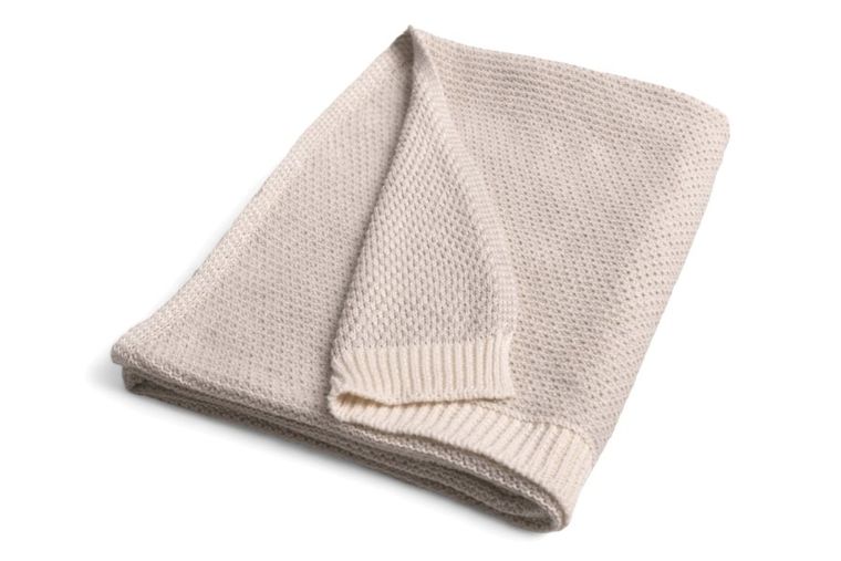 Babymatex, Mini Rattle, kocyk bawełniany, beżowy, 80-100 cm