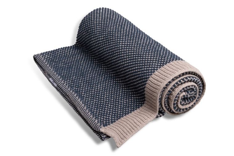 Babymatex, Mini Rattle, kocyk bawełniany, grafitowy, 80-100 cm