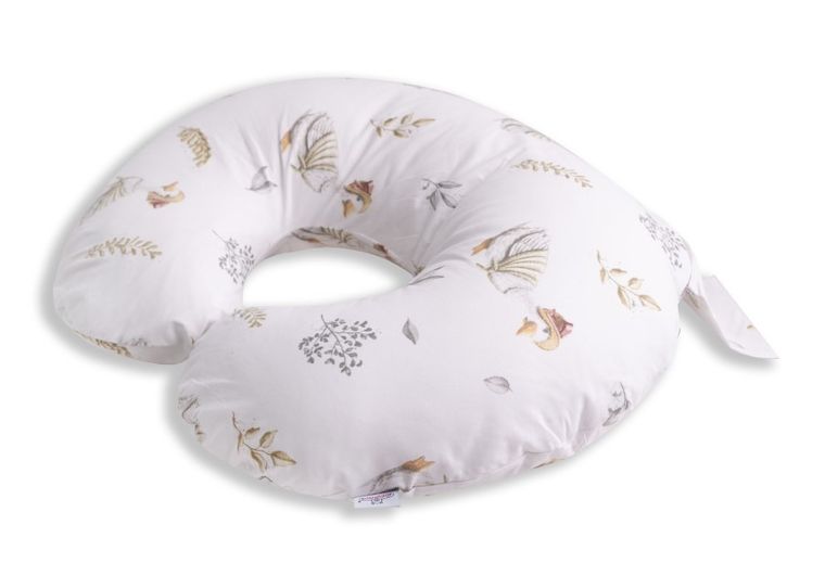 BabyMatex, MiniRelax, Gąski, poduszka do karmienia bawełniana, pozycjonująca, 150 cm