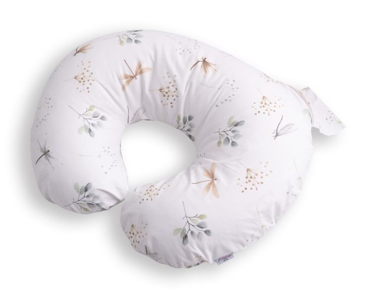 BabyMatex, MiniRelax, Ważki, poduszka do karmienia bawełniana, pozycjonująca, 150 cm