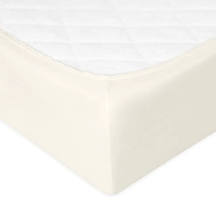 BabyMatex, prześcieradło bambusowe z gumką, bamboo, ecru, 70-140 cm