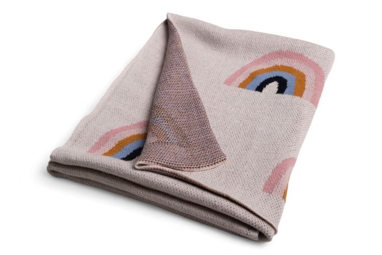 Babymatex, Tęcza, kocyk bawełniany, 80-100 cm