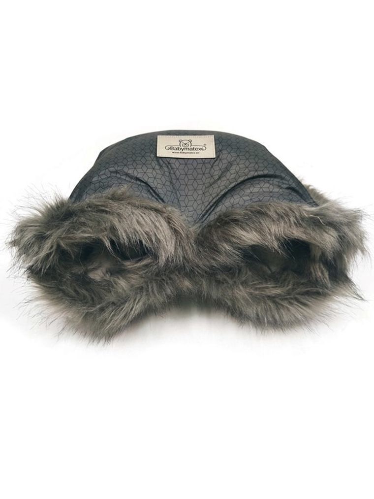 BabyMatex, Venus, śpiworek do wózka + mufka, szary