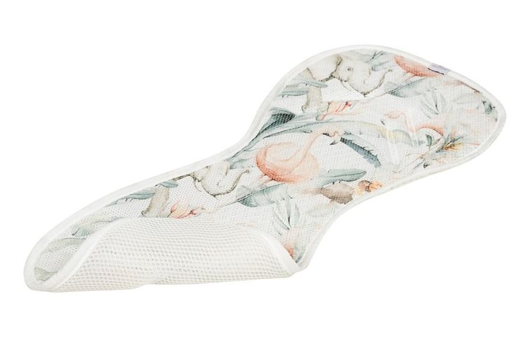 BabyMatex, wkładka redukująca nacisk do wózka, Paddi'x, flamingi, 0-36 kg