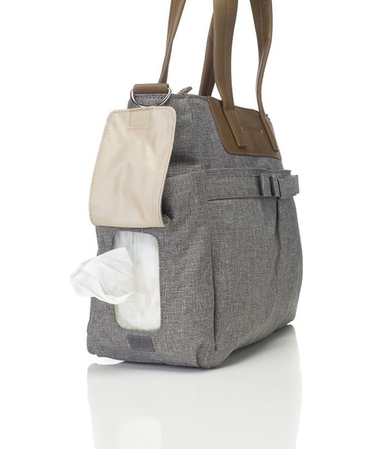 Babymel, Cara, torba dla mamy, Bloom Grey