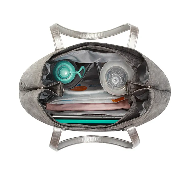 BabyOno, Basic so dynamic! torba dla mamy, szara