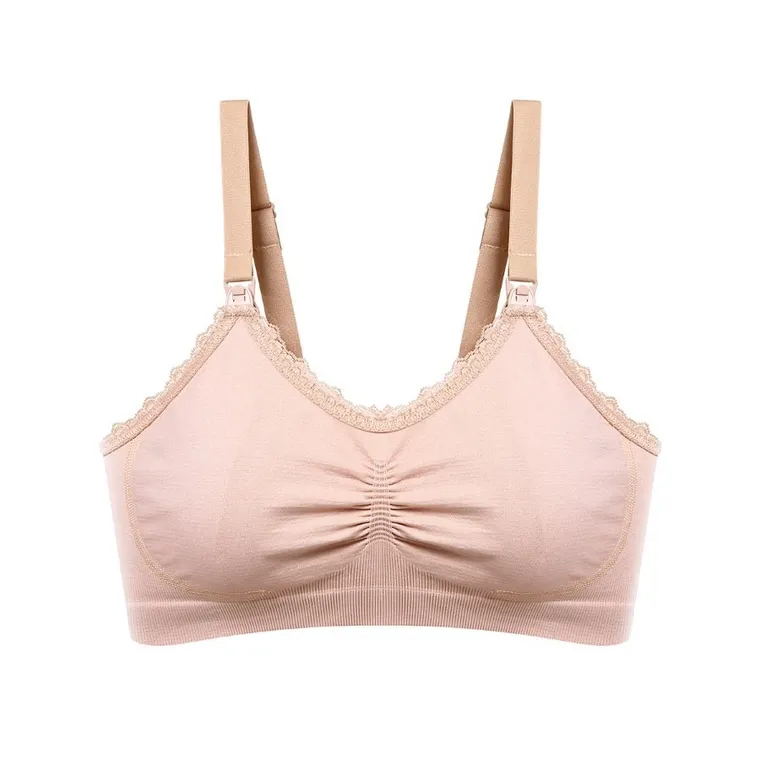 BabyOno, biustonosz do karmienia, neutralny, rozmiar C80-85