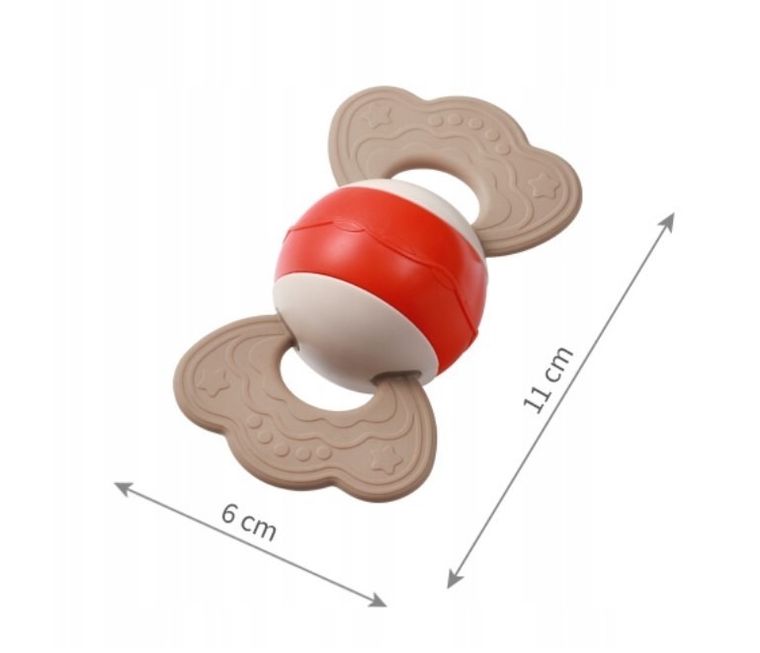 BabyOno, grzechotka z gryzakiem