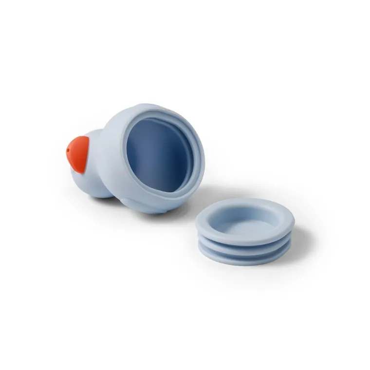 BabyOno, kaczuszki, silikonowe zabawki kąpielowe, 3 szt.