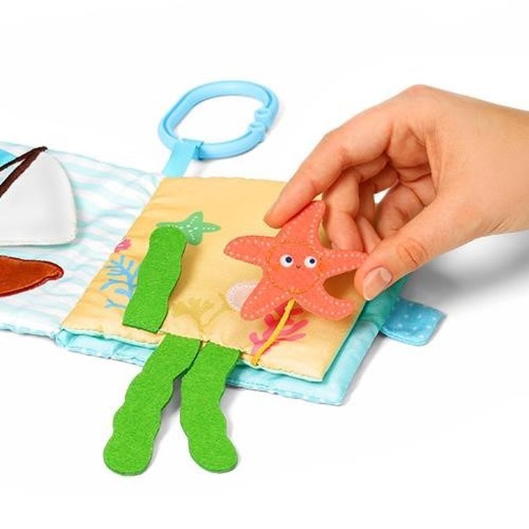 BabyOno, książeczka sensoryczna, Sea World
