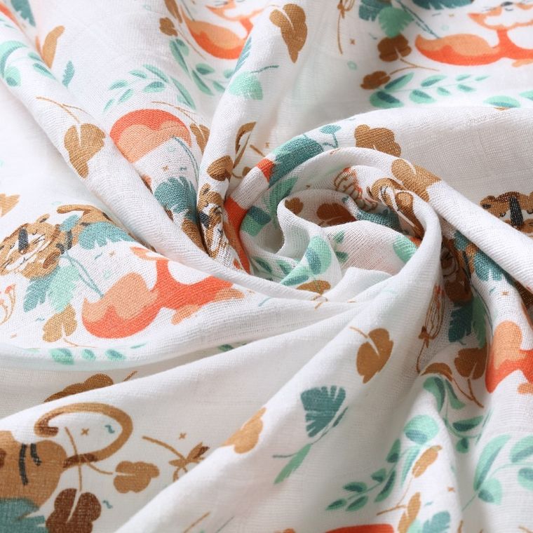 BabyOno, Liski, pieluszka muślinowa, 70-70 cm, 3 szt.