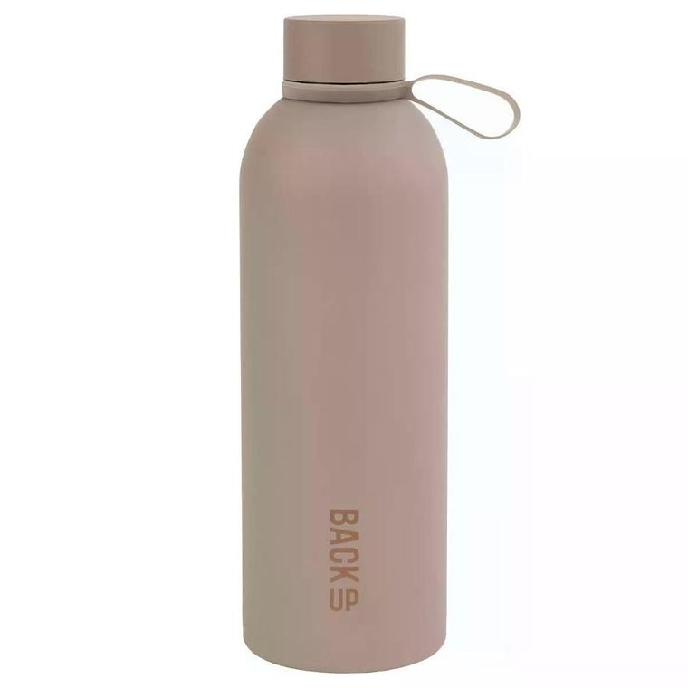 BackUp, butelka termiczna, beżowa, 500 ml