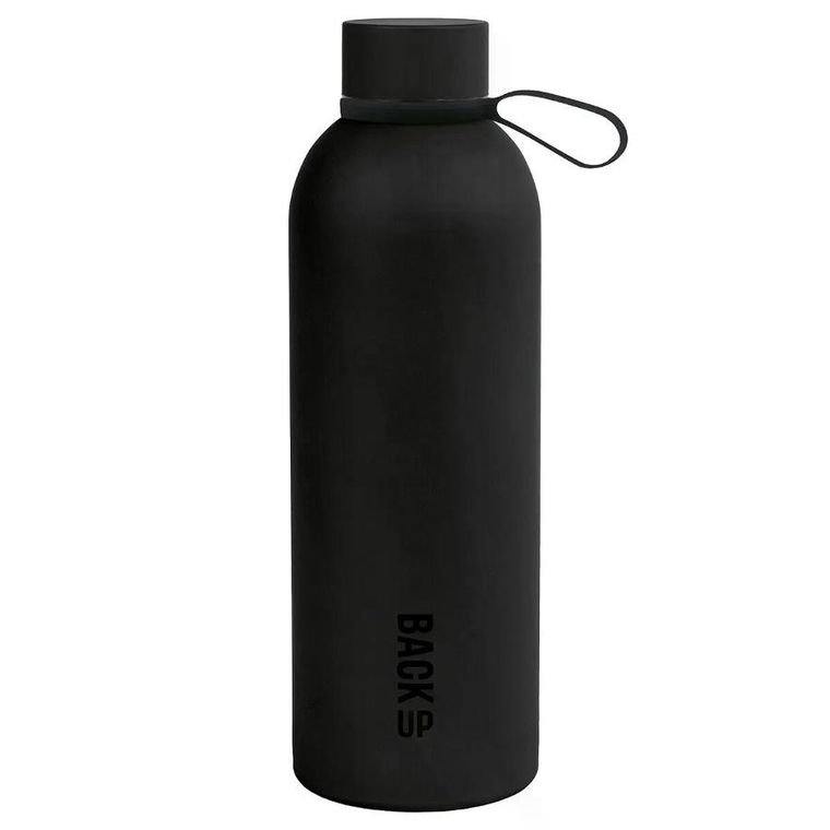 BackUp, butelka termiczna, czarna, 500 ml