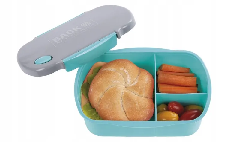 BackUp, lunchbox, turkusowy