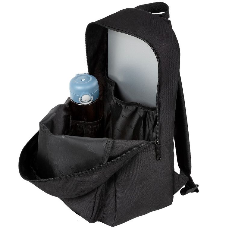 BackUp, plecak szkolny, 1-komorowy, Czarny