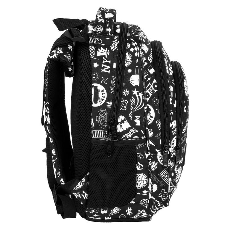 BackUp, plecak szkolny, 3-komorowy, Drift