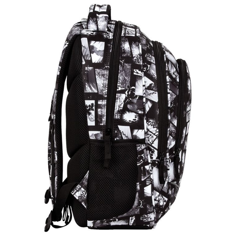 BackUp, plecak szkolny, 3-komorowy, Manga Komiks