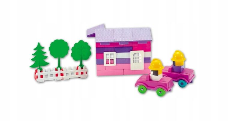 Bączek, klocki, 102 elementów