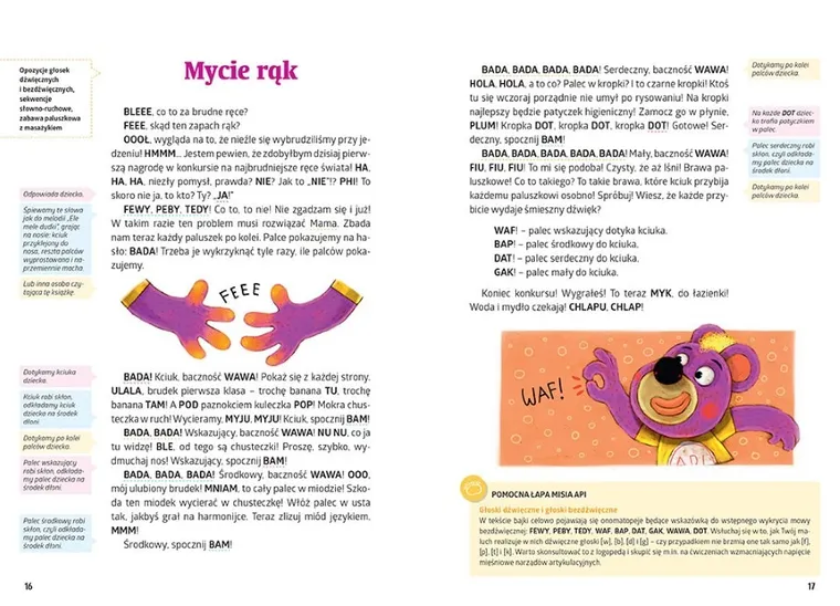 Bajki logopedyczne misia API