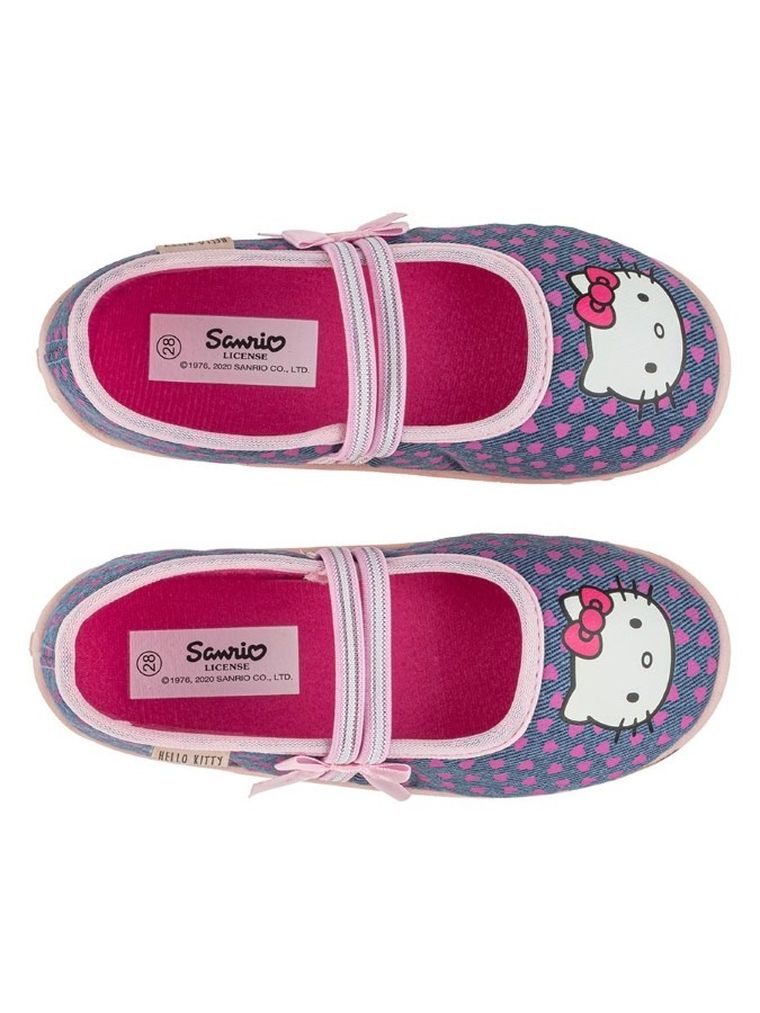 Baleriny dziewczęce, granatowe, Hello Kitty, Leomil