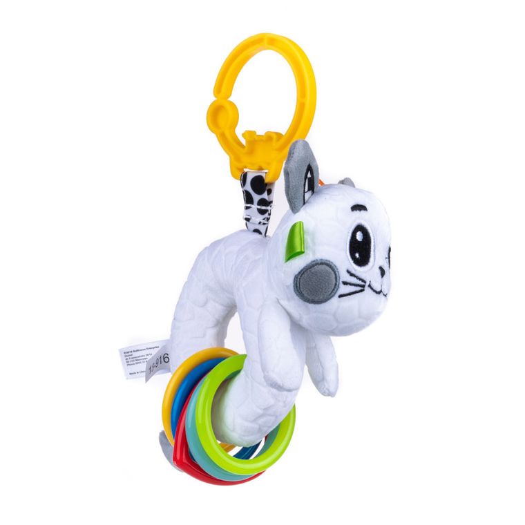 Balibazoo, kot z grzechotką, zawieszka