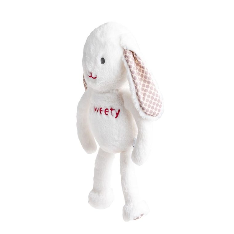 Balibazoo, króliczek, maskotka, biały