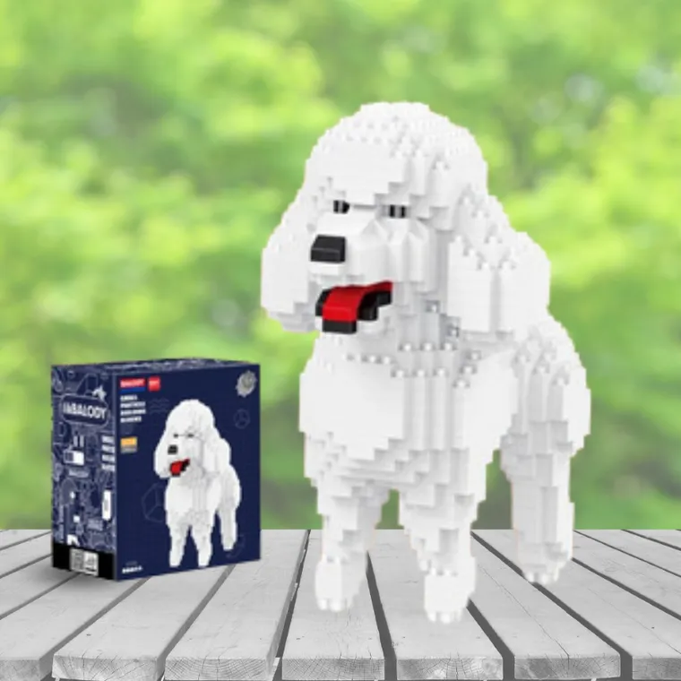 Balody, Pies Pudel mały, klocki konstrukcyjne, 793 elementów
