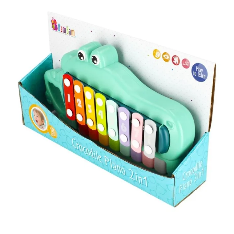 Bam Bam, Krokodylek, pianino, 2w1