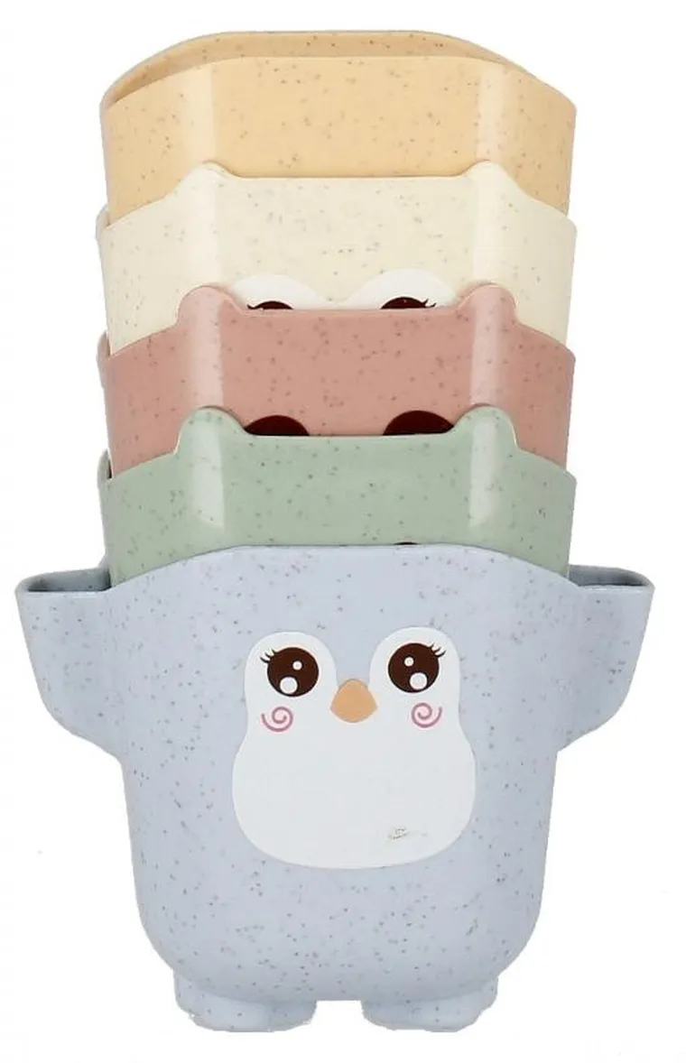 Bam Bam, Zwierzątka, kubeczki z przyssawkami, zabawka do kapieli