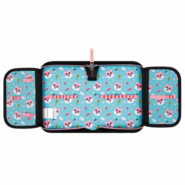 Bambino, piórnik rozkładany, pojedynczy, Squirrel