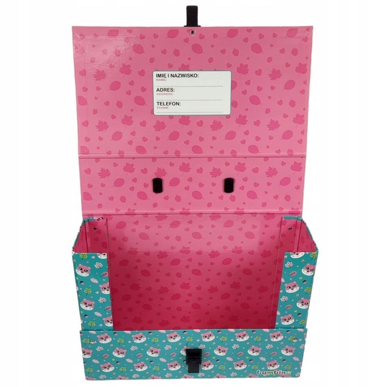 Bambino, teczka A4 z rączką, Squirrel, 1 szt.