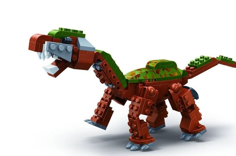 BanBao, Dinozaury, Brontozaur, klocki plastikowe, 138 elementów