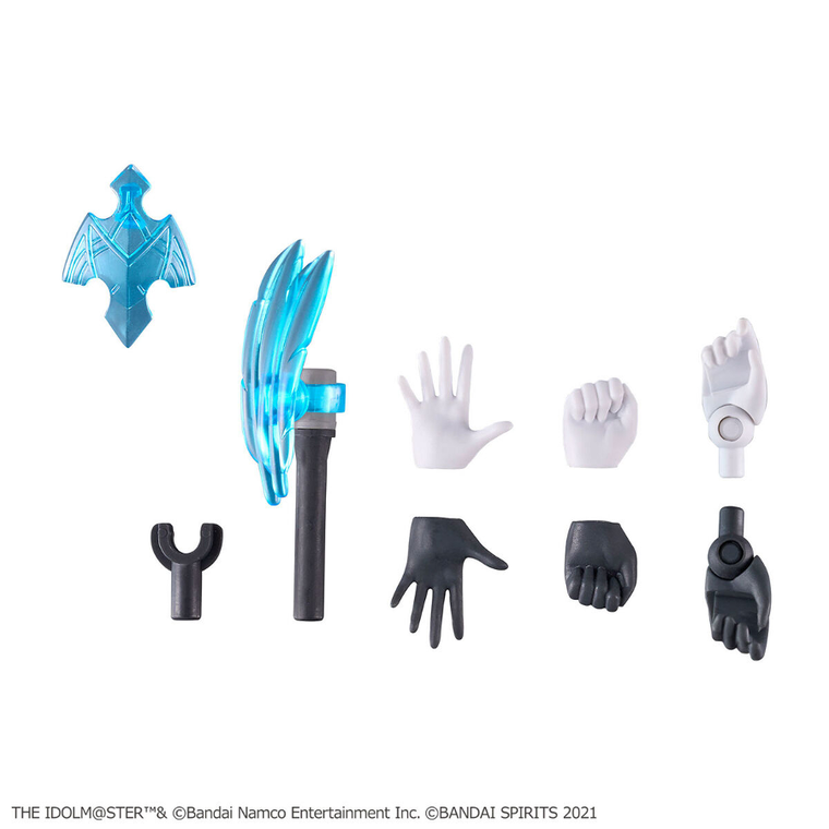 Bandai, 30 Minutes Sisters, The Idolmaster, Option Body Parts, Alpha Sisters Phantasm 1, Color A, dodatkowe elementy do modelu kolekcjonerskiego