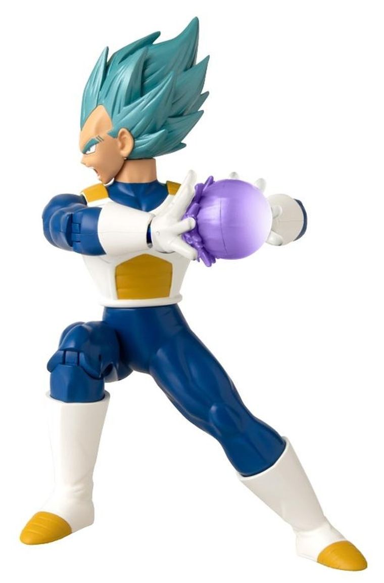 Bandai, Dragon Ball Super Attack, Super Saiyan Blue, Vegeta, figurka kolekcjonerska, 18 cm